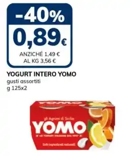 Basko Yogurt intero Yomo offerta