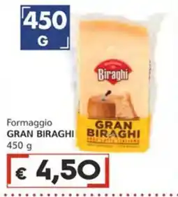 Italy Cash Formaggio Gran Biraghi offerta