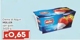 Italy Cash Crema di Yogurt Müller offerta