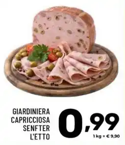 Il Centesimo Giardiniera capricciosa senfter offerta