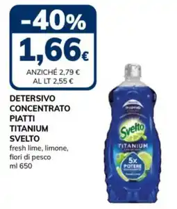 Basko Detersivo concentrato piatti titanium svelto offerta