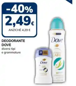Basko Deodorante Dove offerta