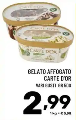 Il Centesimo Gelato affogato Carte d'Or offerta