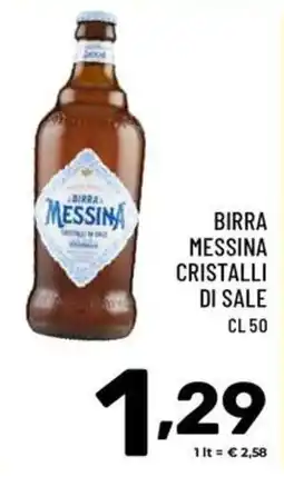 Il Centesimo Birra Messina Cristalli di Sale offerta