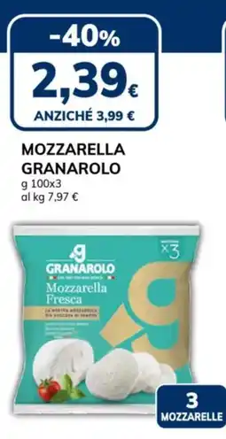 Basko Mozzarella Fresca Granarolo offerta