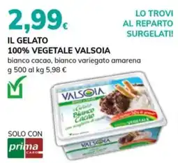 Basko Il gelato 100% vegetale Valsoia offerta