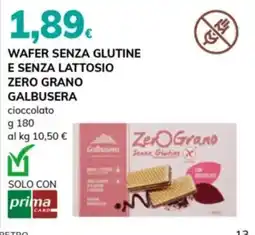 Basko Wafer senza glutine e senza lattosio zero grano galbusera offerta