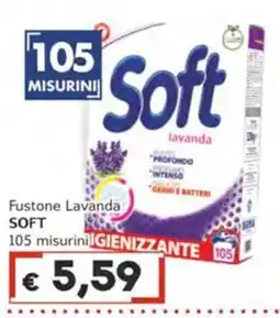 Italy Cash Fustone Lavanda SOFT offerta