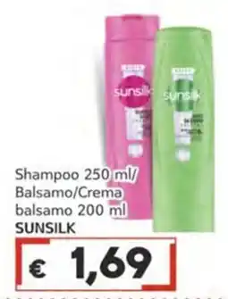 Italy Cash Shampoo/Balsamo/Crema Sunsilk offerta