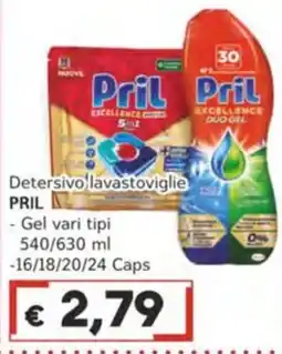 Italy Cash Detersivo lavastoviglie Pril offerta