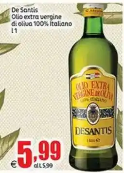 Elite Olio extra vergine di oliva Desantis offerta