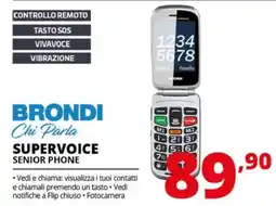 Comet Brondi Supervoice Senior Phone offerta