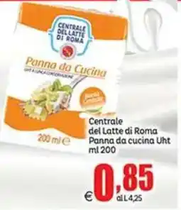 Elite Panna da cucina Uht Centrale del Latte di Roma offerta