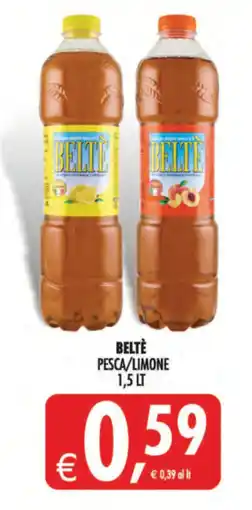 Deco Supermercati Beltè pesca/limone offerta