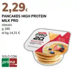 Basko Pancakes high protein milk pro classici offerta