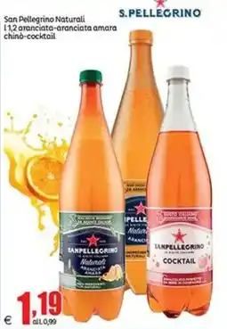 Elite San Pellegrino Naturali Aranciata Amara offerta