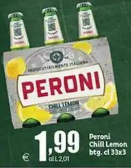 Elite Peroni Chill Lemon offerta