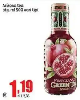 Elite Arizona tea Pomegranate Green Tea offerta