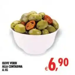 Deco Supermercati Olive verdi alla contadina offerta