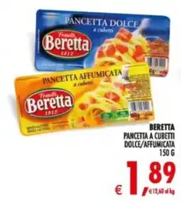 Deco Supermercati Pancetta a cubetti Beretta offerta