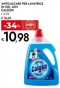 Bennet Anticalcare per lavatrice in gel 4in1 Calgon offerta