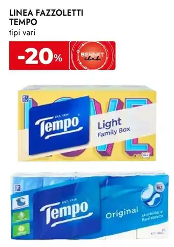 Linea Fazzoletti Tempo