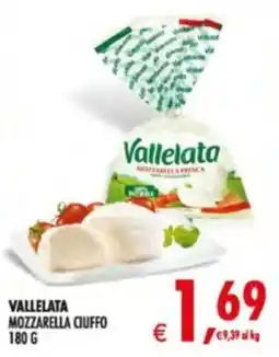 Deco Supermercati Vallelata Mozzarella Ciuffo offerta