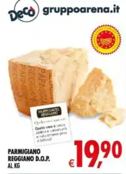 Deco Supermercati Parmigiano Reggiano D.O.P. offerta