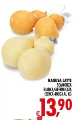 Deco Supermercati Ragusa Latte Scamorza Bianca/Affumicata offerta