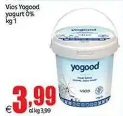 Elite Vios Yogood yogurt 0% offerta