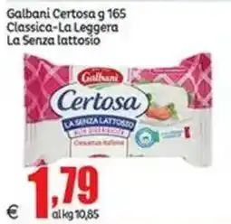 Elite Galbani Certosa La Senza lattosio offerta