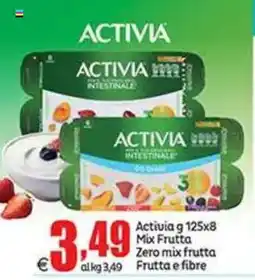 Elite Activia Mix Frutta Zero mix frutta Frutta e fibre offerta
