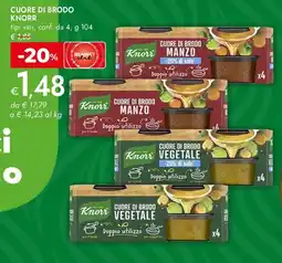 Bennet Knorr Cuore di brodo manzo offerta