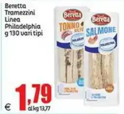 Elite Beretta Tramezzini Linea Philadelphia offerta