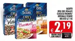 Deco Supermercati Scotti Riso Oro Insalate offerta
