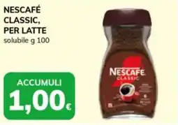 Basko Nescafé Classic per latte offerta