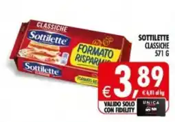 Deco Supermercati Sottilette classiche offerta