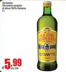 Elite Olio extra vergine di oliva De Santis offerta