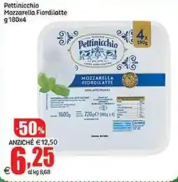 Elite Pettinicchio Mozzarella Fiordilatte offerta