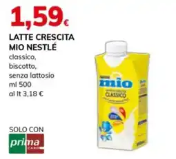 Basko Latte crescita mio Nestlé classico, biscotto, senza lattosio offerta