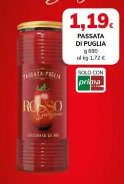 Basko Passata di Puglia Rosso Gargano offerta