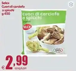 Elite Selex cuori di carciofo a spicchi offerta