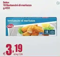 Elite Selex bastoncini di merluzzo offerta