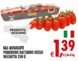 Deco Supermercati Gli Assoluti Pomodoro Datterino Rosso offerta