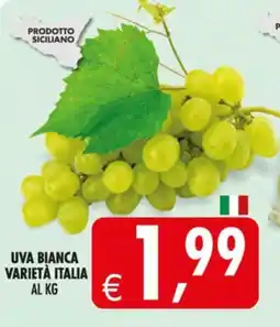 Deco Supermercati Uva bianca varietà Italia offerta