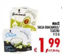 Deco Supermercati Macè salsa guacamole/tzatziki offerta