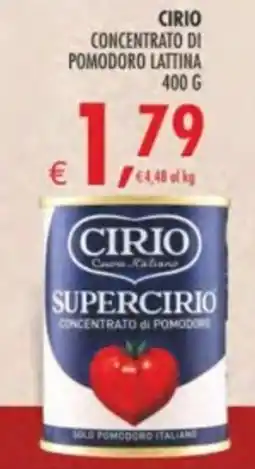Deco Supermercati Supercirio concentrato di pomodoro offerta