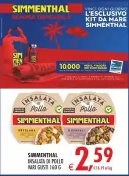 Deco Supermercati Insalata di pollo Simmenthal offerta