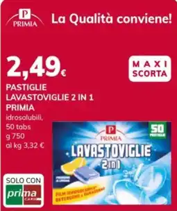 Basko Pastiglie lavastoviglie 2 in 1 Primia offerta