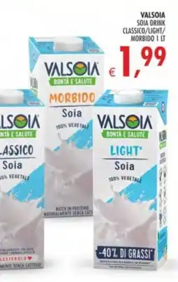 Deco Supermercati Valsòia Soia Drink Morbido offerta